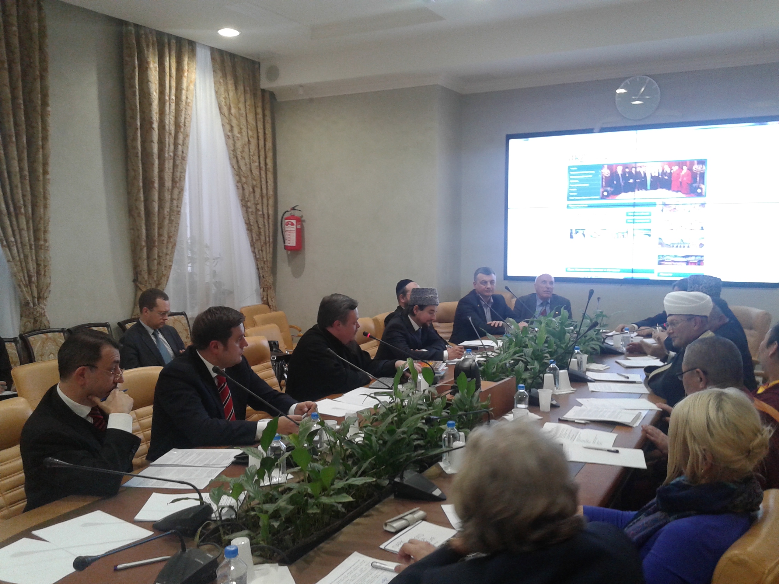 В Общественной палате Российской Федерации состоялось заседание Межрелигиозного совета России