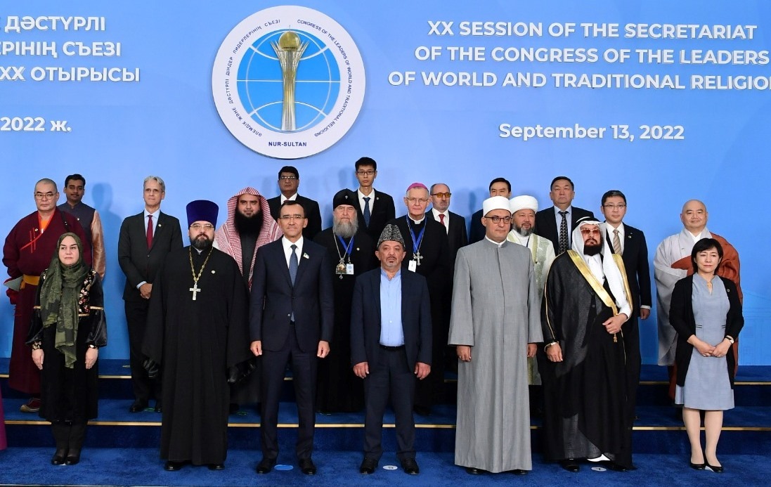 Исполнительный секретарь МСР принял участие в заседаниях подготовительных органов VII Съезда мировых и традиционных религий