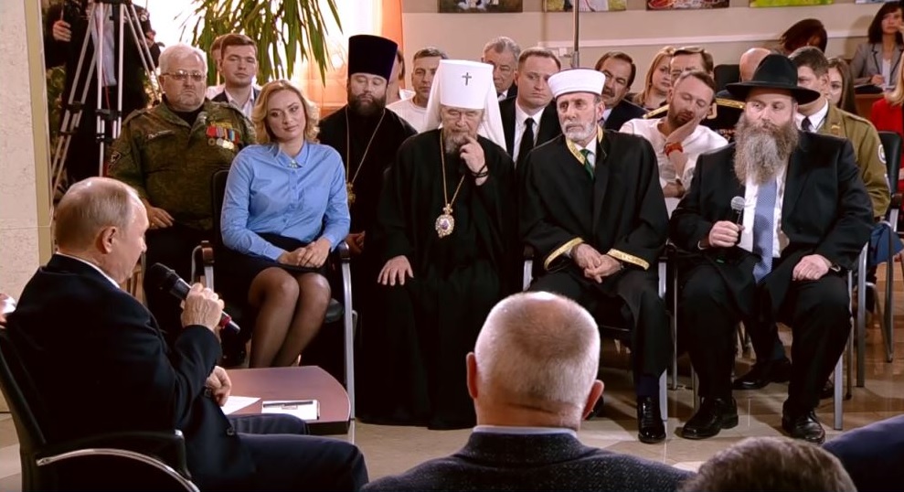 Главы религиозных общин Крыма приняли участие во встрече с Президентом Российской Федерации