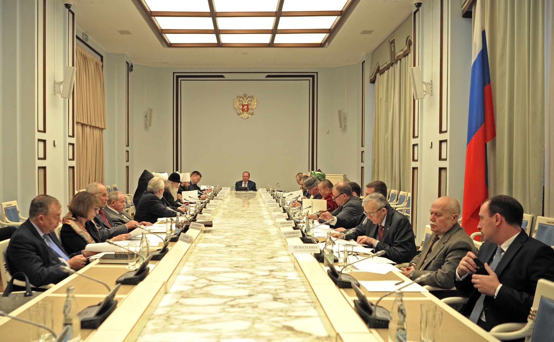 Заседание Совета по взаимодействию с религиозными объединениями при Президенте Российской Федерации