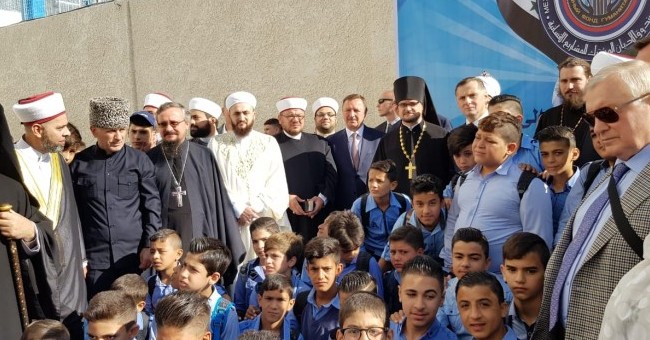 В Дамаске открыта школа, восстановленная религиозными общинами России