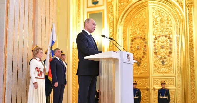 Главы традиционных религий страны присутствовали на торжественной церемонии вступления В.В. Путина в должность Президента России