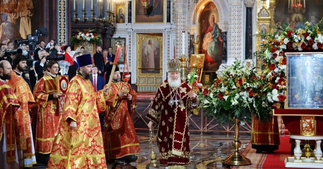 Православные христиане России встретили Светлое Христово Воскресение