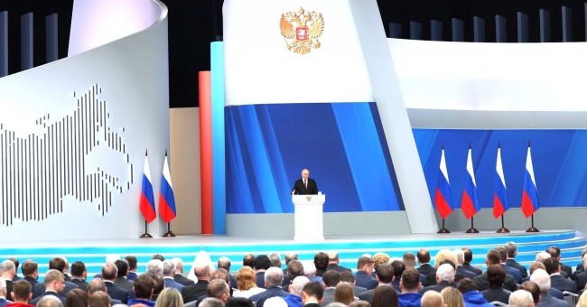 Главы и представители традиционных религий страны присутствовали на церемонии обращения Президента России с Посланием к Федеральному Собранию
