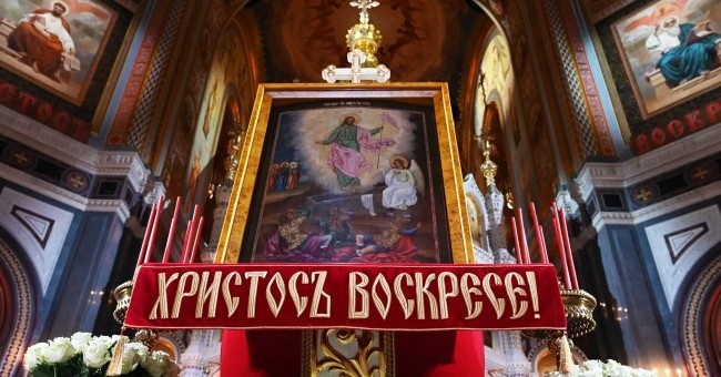 Православные христиане отметили великий праздник Светлого Христова Воскресения