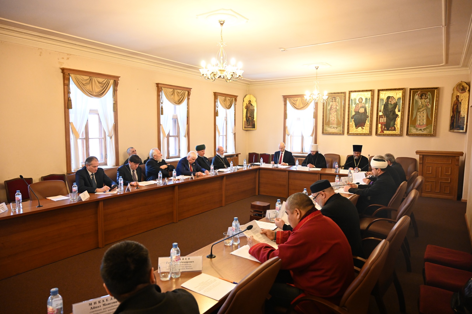 Заседание Комиссии по международному сотрудничеству Совета по взаимодействию с религиозными объединениями при Президенте России