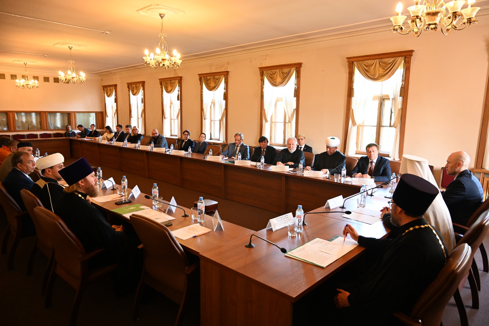 Заседание Комиссии по международному сотрудничеству Совета по взаимодействию с религиозными объединениями при Президенте Российской Федерации.